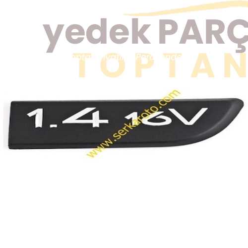 MEGANE II MONOGRAM YAZI SİYAH SAĞ 1.4 16V